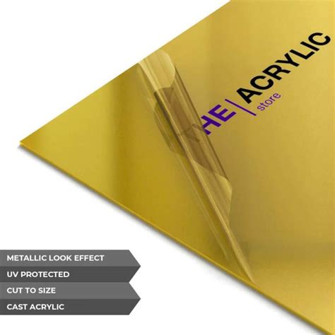 metallic gold acrylic sheet|acrylic sheet with holes.